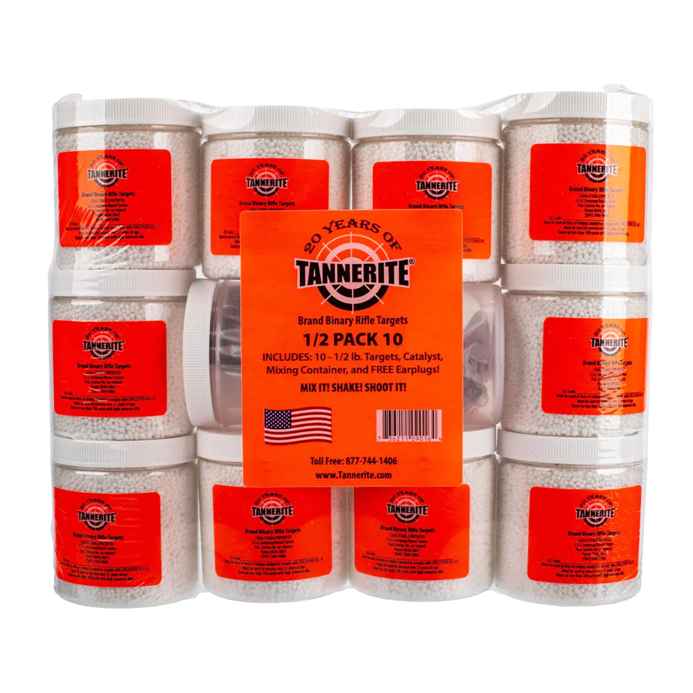 Tannerite 1/2 lb. Binary Targets, 10 Pack 1/2PK10 Rural King