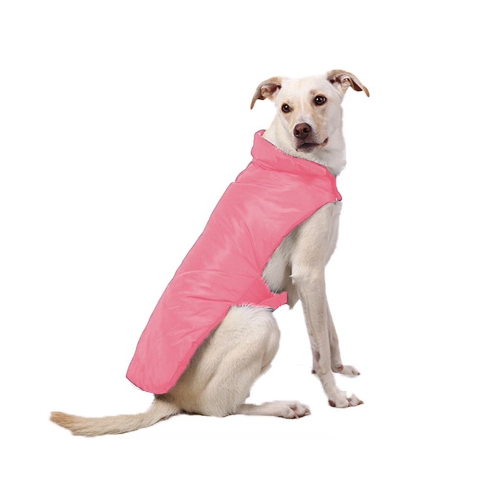 Salmon Pet Puffer Coat RKQ423 28 Rural King