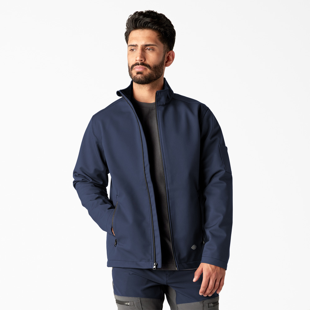 Dickies Men's Core Softshell Jacket, Navy - TJ495 | Rural King