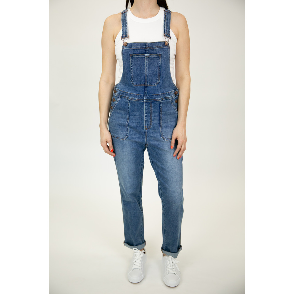Lincoln Outfitters' Women's Girlfriend Overalls, Light Wash RKM1021 Rural King