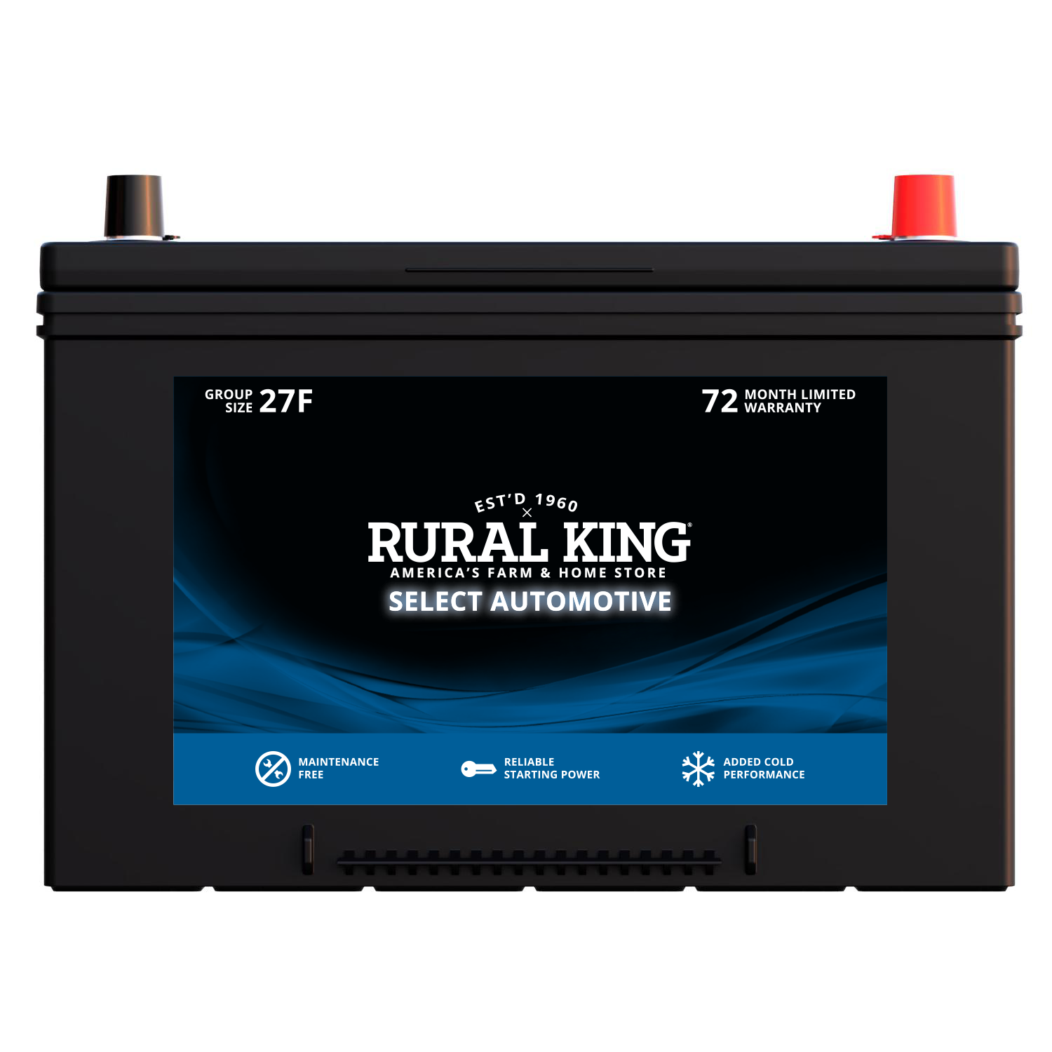 Rural King Select Automotive Battery 27F72 Rural King