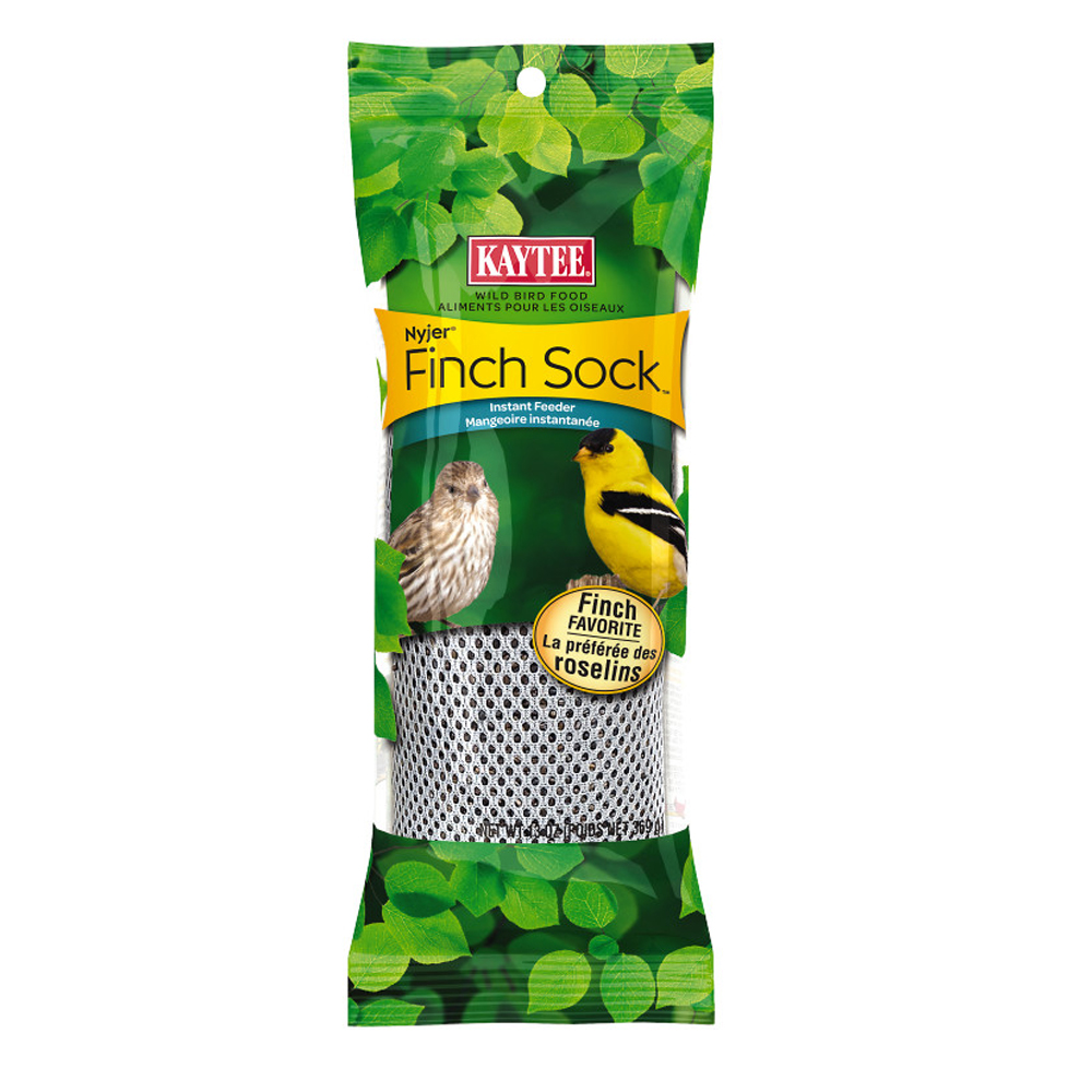 Kaytee Wild Bird Food Nyjer® Finch Sock Instant Feeder, 13 oz