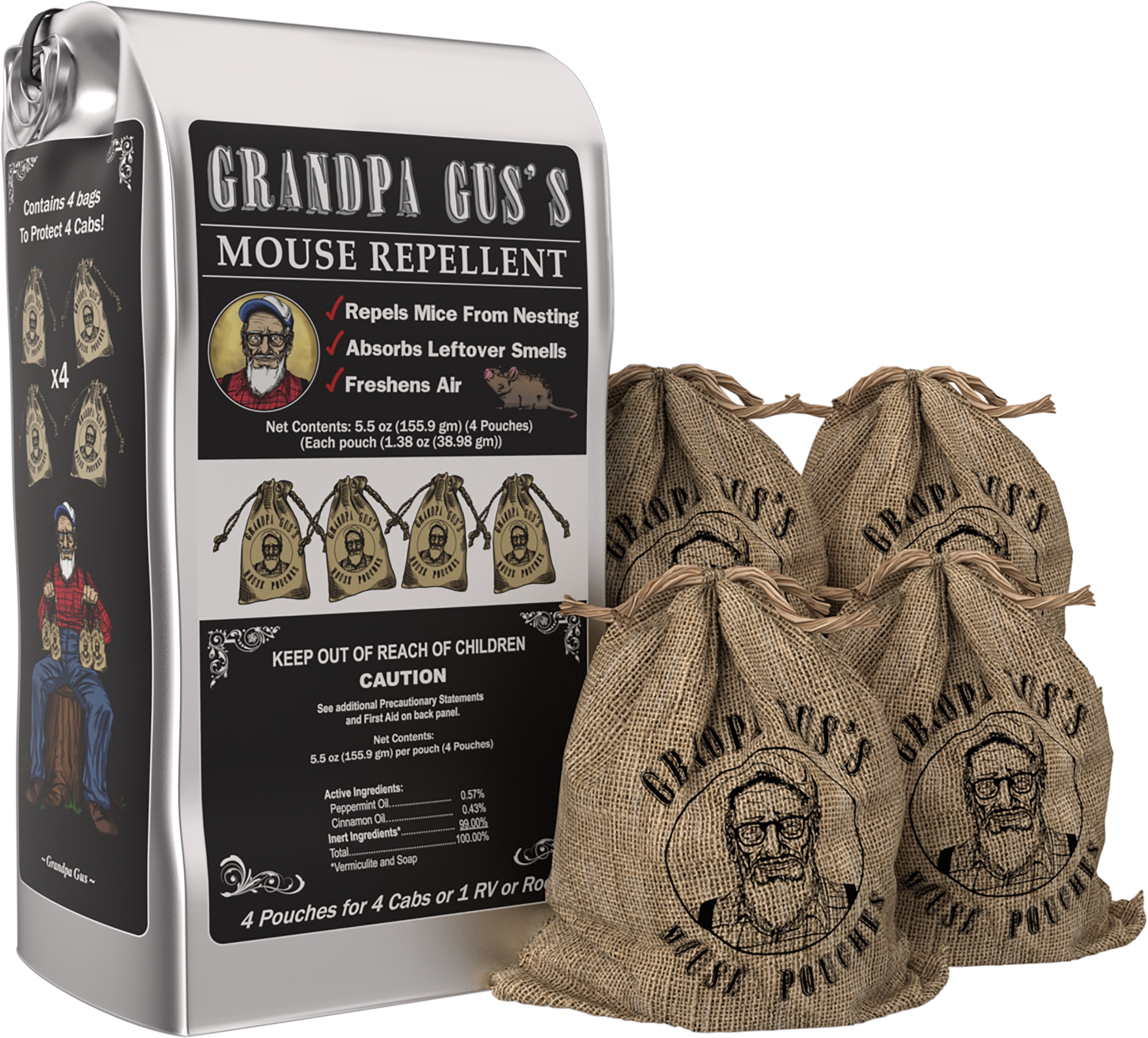 Inspiring Grandpa Gus Mouse Repellant Photos