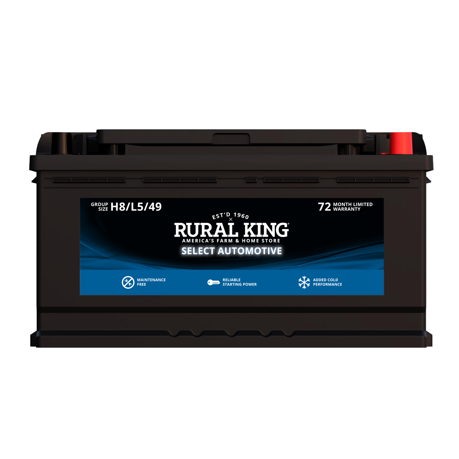 Rural King Select Automotive Battery 4972 Rural King