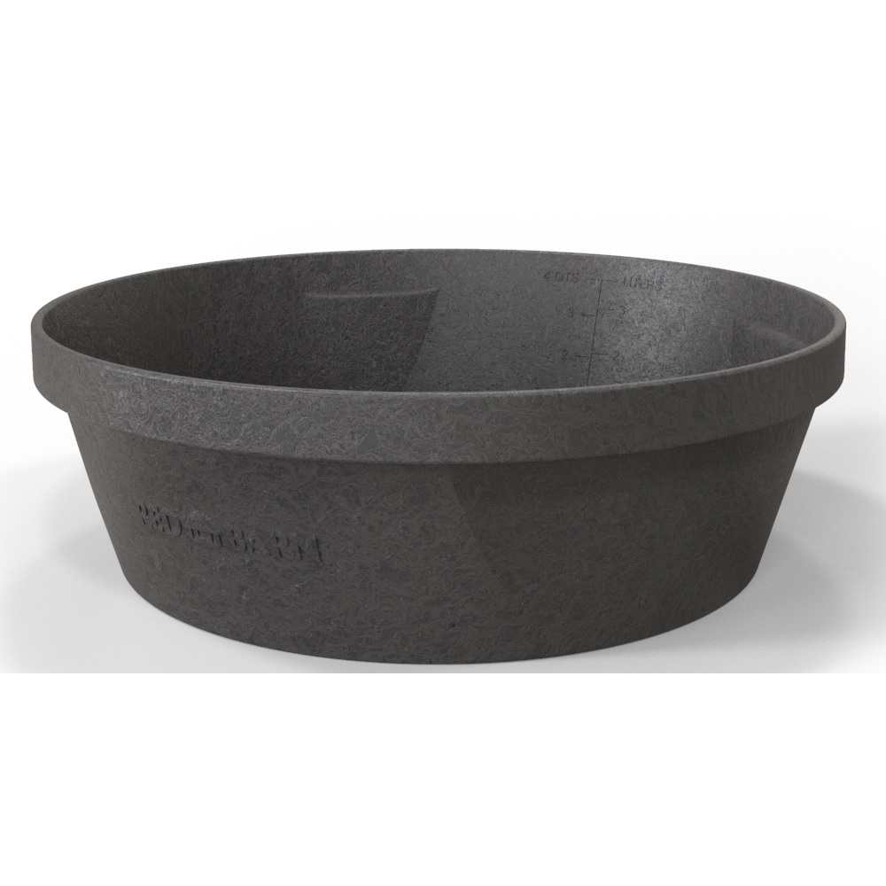 Red Barn Rubber Livestock Feed Pan, 2 Gallon 5600102 Rural King