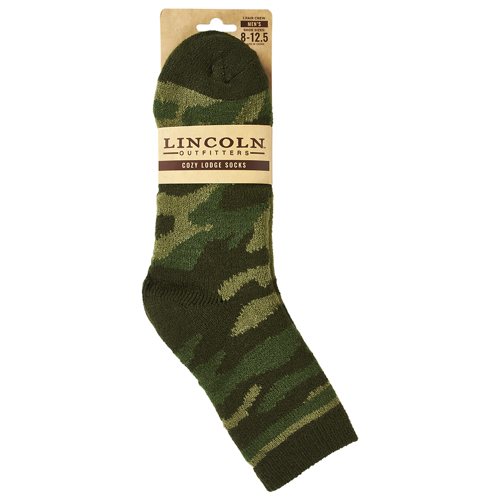 Lincoln Outfitters Men's Double Layer Camo Crew Sock 13151 Rural King