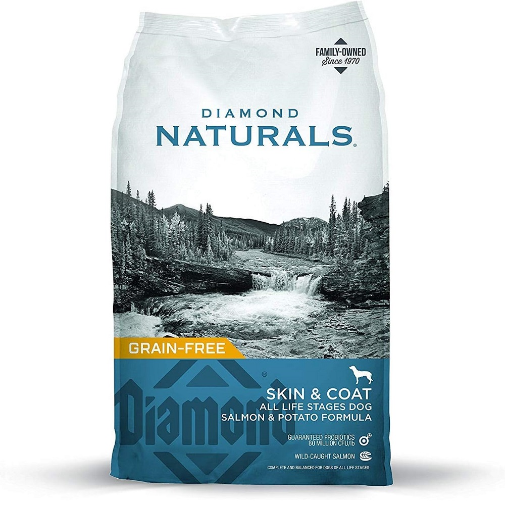Diamond Naturals Skin & Coat Salmon & Potato Dog Food, 15 lb