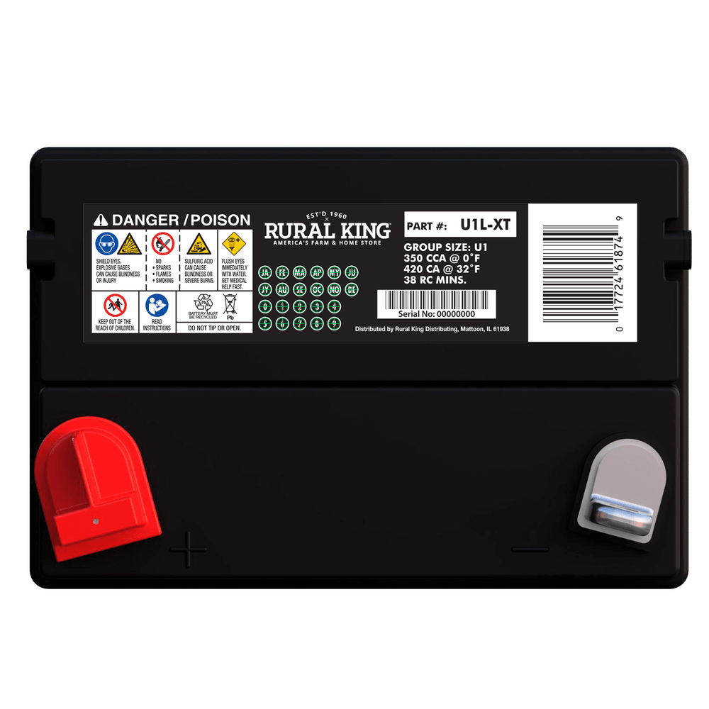 Rural King Lawn & Garden Battery, Group Size U1L-XT | Rural King