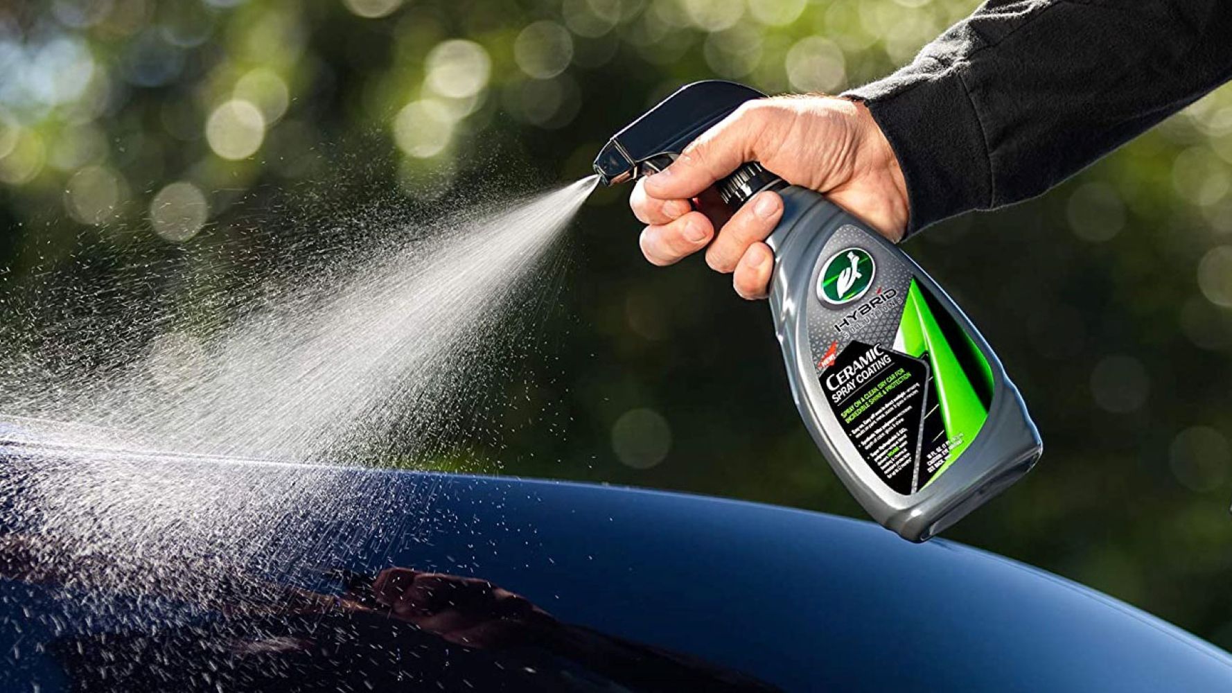 Ceramic wet wax hybrid turtle wax ceramic spray TURTLE WAX HYBRID SOLUTIONS CERAMIC WET WAX SPRAY P1,249 only Just wash your car, spray on the Wet Wax and dry Super-hydrophobic SiO2 polymers deliver instant water-repelling