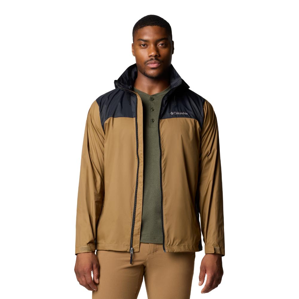 Columbia Men's Glennaker Lake ii Rain Jacket, Delta/Black