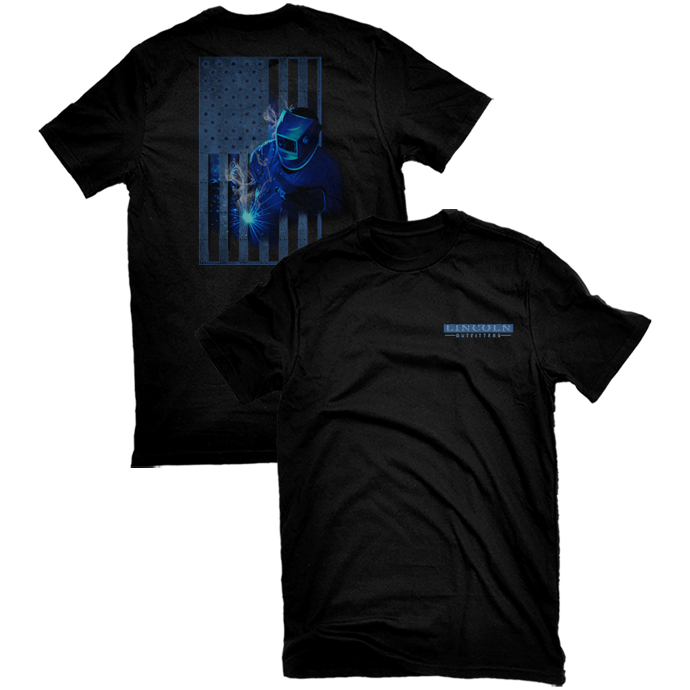 Lincoln OutfittersÂ Men's Short Sleeve TShirt \"American Welder\"Â