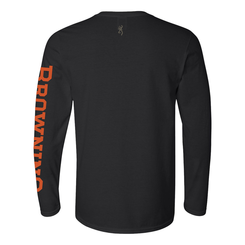 Browning Men's \"Three Dog\" Long Sleeve, Black - A000616800104 | Rural King