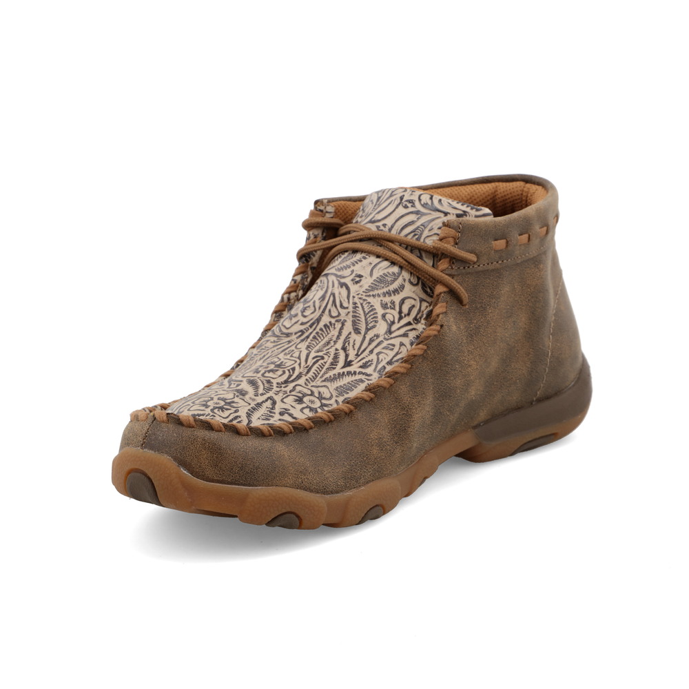 Twisted X Chukka Driving Moccasin, Bomber/Nude Print - WDM0080