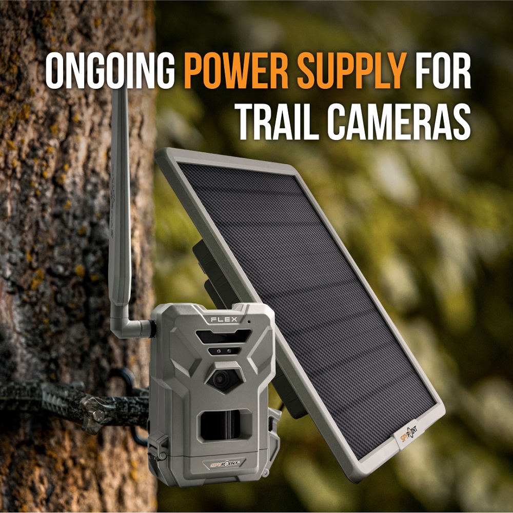 Battery Life SPYPOINT Flex-S Solar Trail Camera 36MP Photos