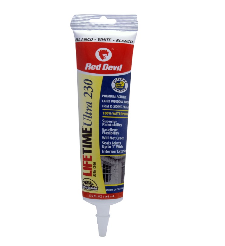 Red Devil 5.5 oz. Lifetime Ultra White Caulk - 0775 | Rural King