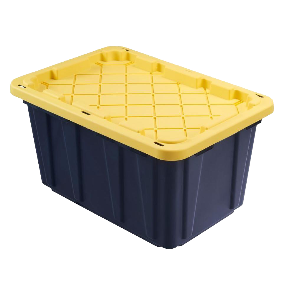 Super Box Heavy Duty Tough Tote, 27 Gallon - 206122