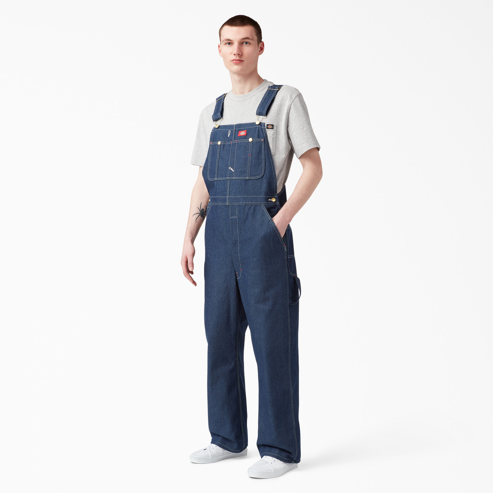 Dickies Mens Indigo Bib Overall, Indigo Blue 83294 Rural King