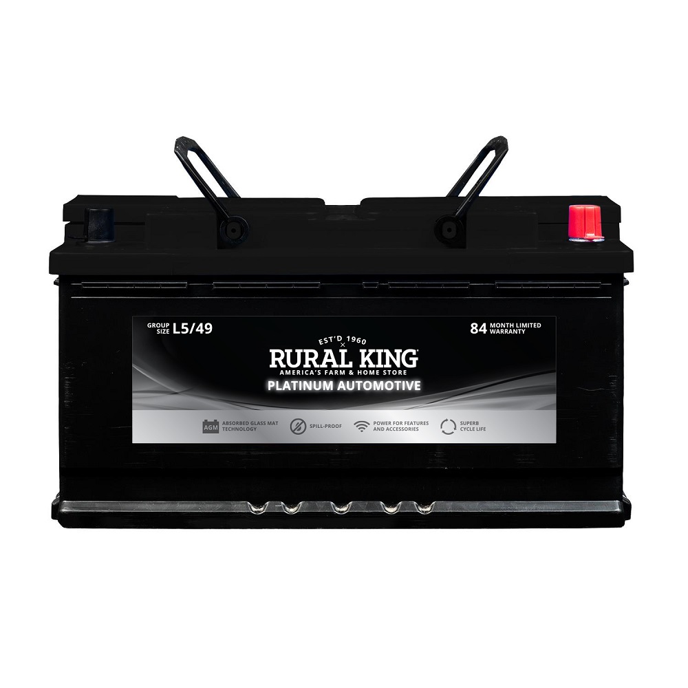 Rural King Automotive AGM Battery RKAGML5/49 Rural King